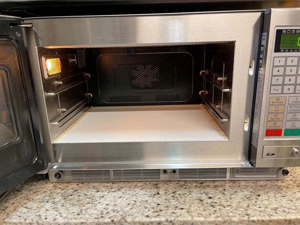 condensation in or around your microwave