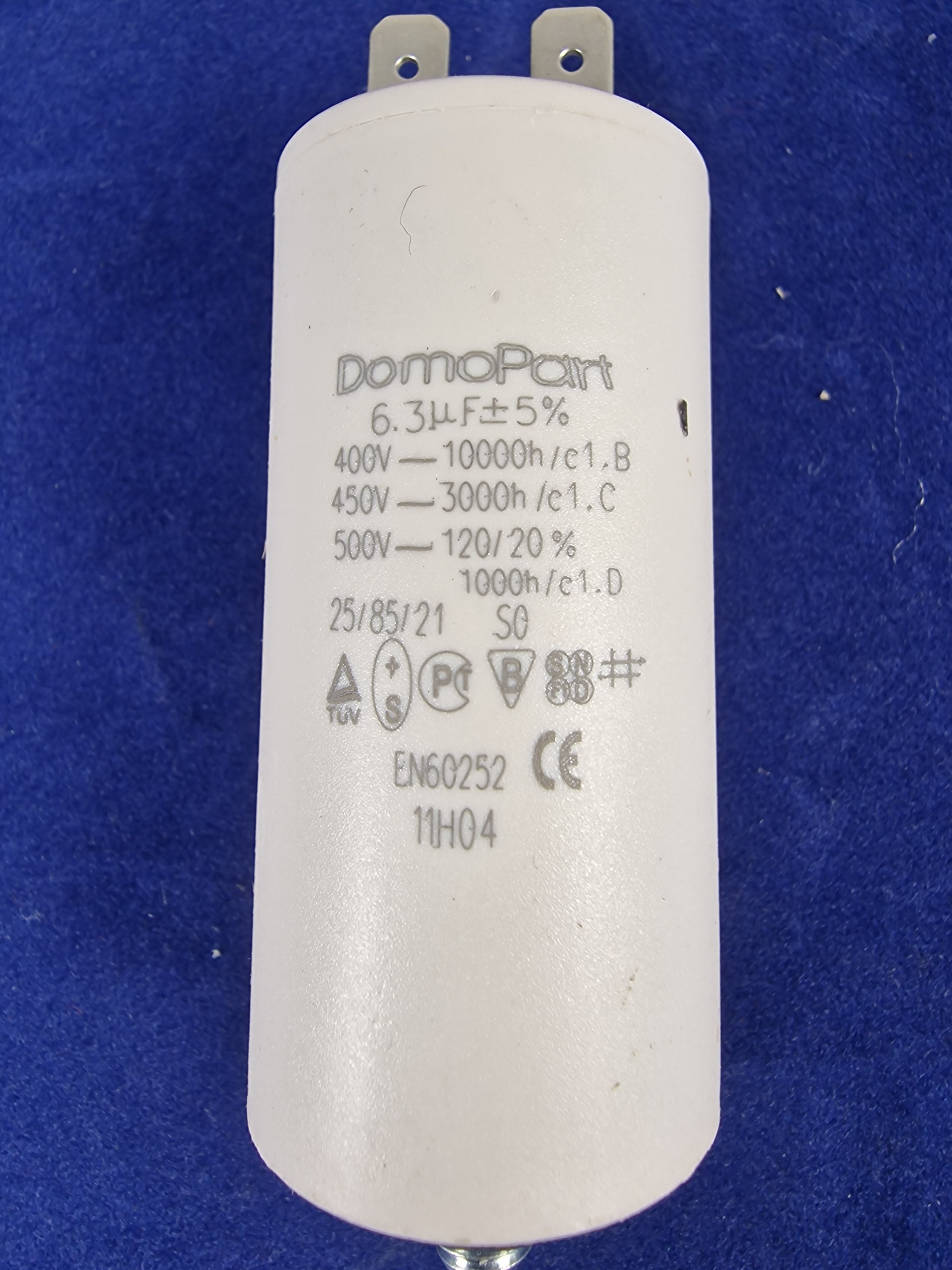 Capacitor 6.3µF - UNI107