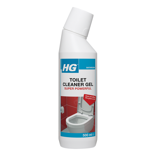 HG Toilet cleaner gel - Super powerful - 500 ml - 322050106