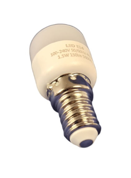 Oven bulb, screw in E14, 240 Volts,  25 Watts equivalent, LED