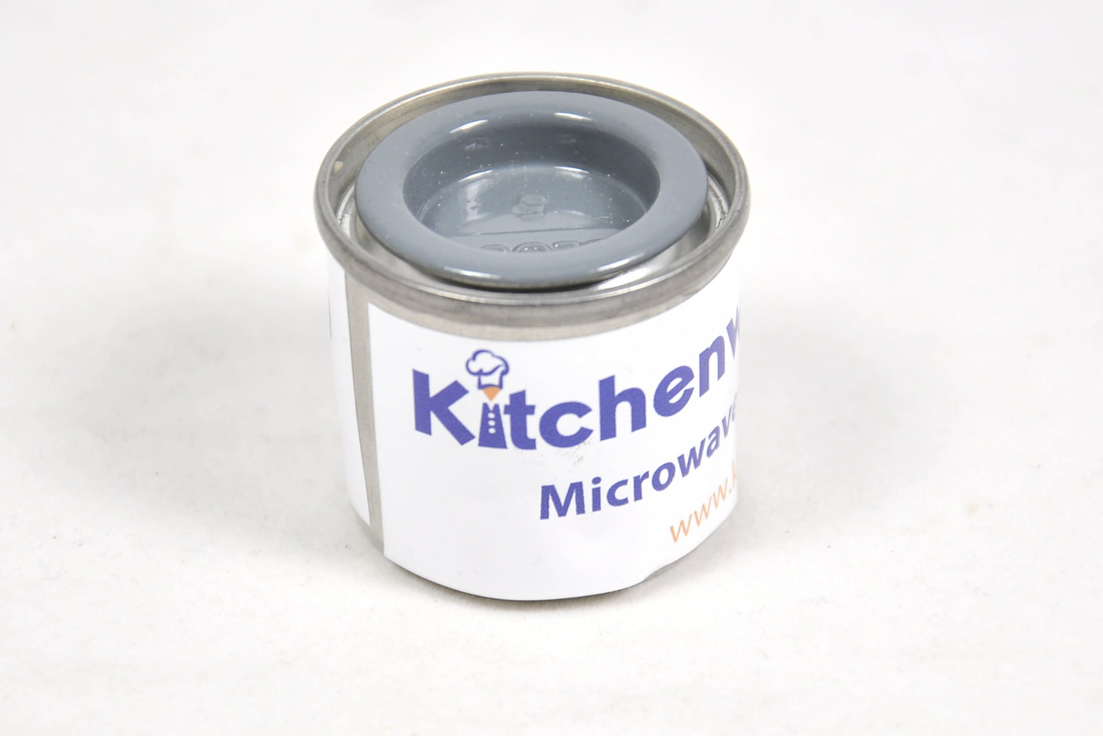 Microwave oven touch up paint kit - Grey