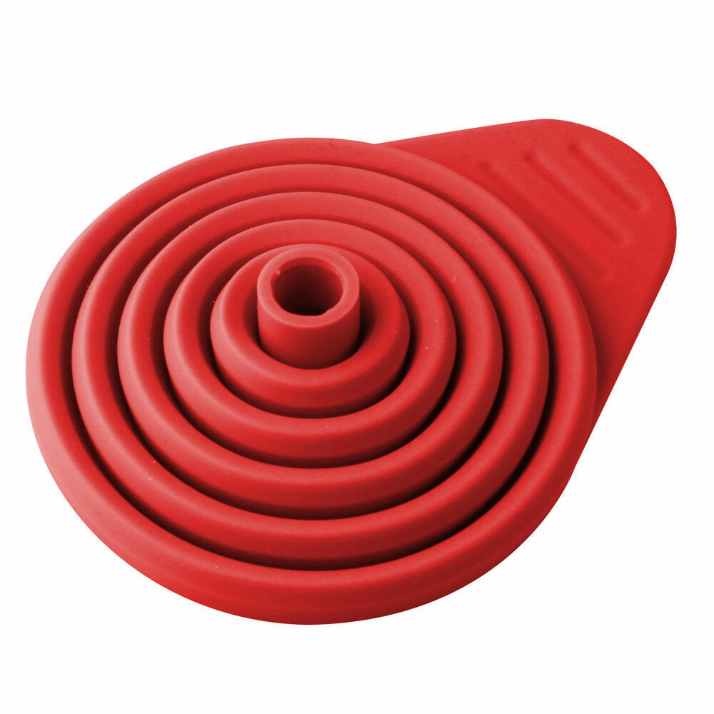 Collapsible funnel-red