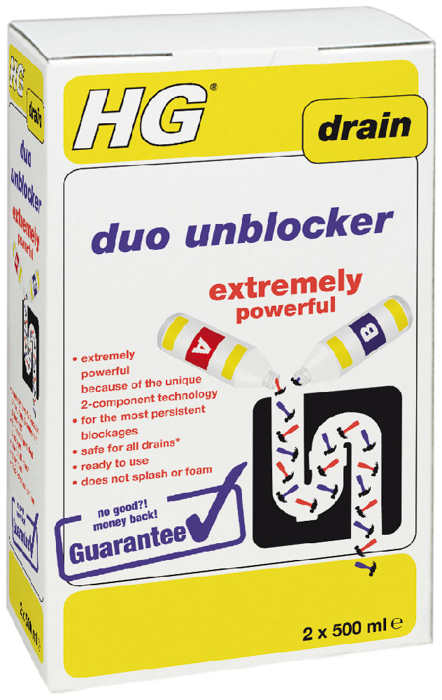 HG Duo drain unblocker 1L - 343100106