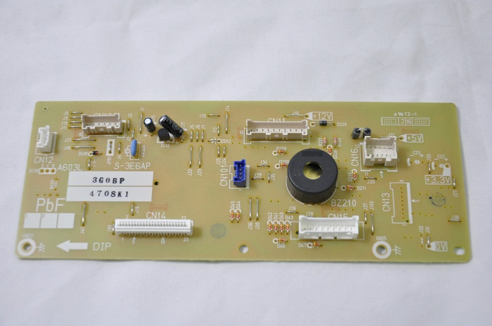 Panasonic NE-1843 control circuit board - A603L3G00BP